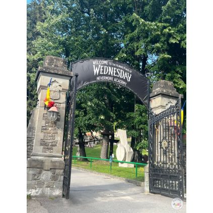 Excursie de Halloween la "Academia Nevermore"-Castelul Cantacuzino Busteni #childrentour