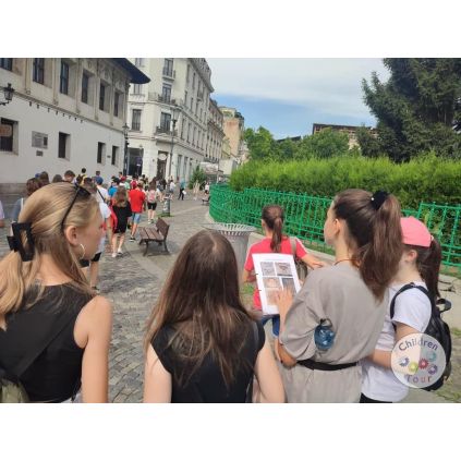 Tur ghidat de Bucuresti-Calator prin Orasul lui Bucur #childrentour