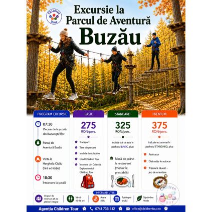 Excursie la Parcul de Aventura Sarata-Monteoru, Buzau #childrentour