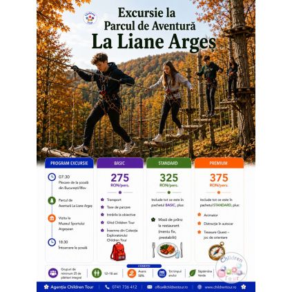 Excursie la Parcul de Aventura La Liane #childrentour