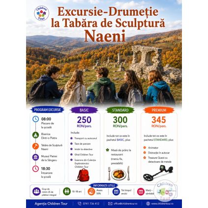 Excursie-drumetie la Tabara de Sculptura Naeni #childrentour