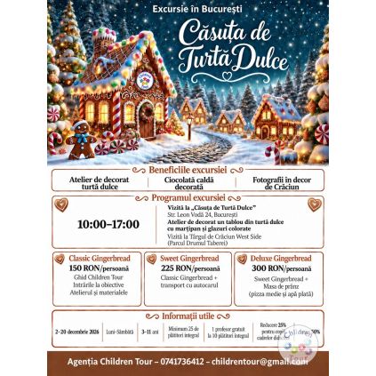 Excursia Sărbătorilor de Iarnă - Casuta de Turta Dulce #childrentour