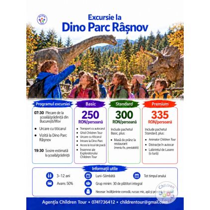 Excursie la Dino Parc Rasnov #childrentour