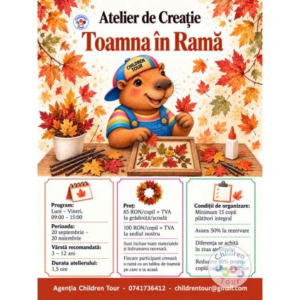 Atelier - Coronite de Toamna #childrentour