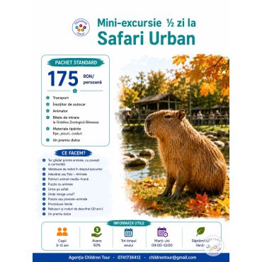 Excursii si activitati pentru Scoala Altfel 2026 #childrentour