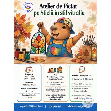 Ateliere Saptamana Verde Timp pentru Tine 2026 #childrentour
