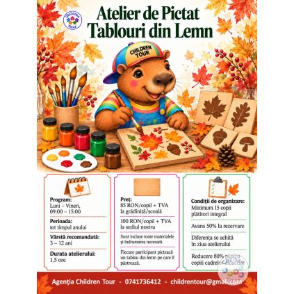 Ateliere Saptamana Verde Timp pentru Tine 2026 #childrentour