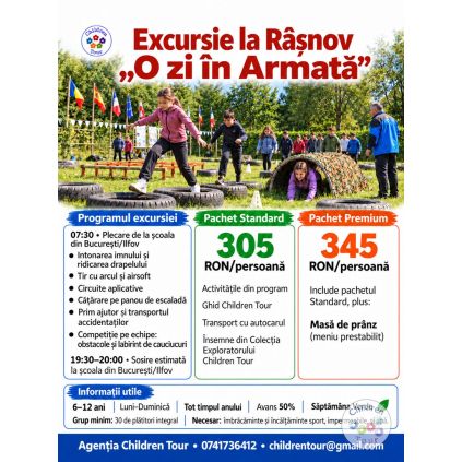 Excursii scolare pentru Saptamana Verde 2026 #childrentour