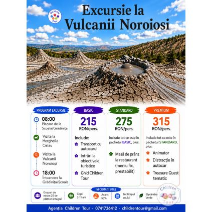 Excursie la Vulcanii Noroiosi #childrentour